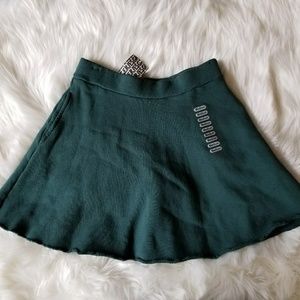 NWT Groceries Fleece A-line Skirt